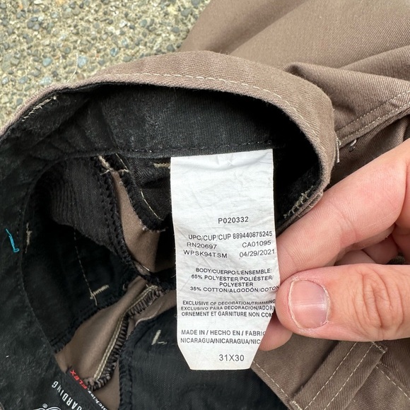 Dickies Skateboarding Brown Pants Size  31 - Picture 4 of 5